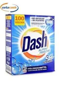 DASH FUSTONE DETERSIVO 100 MISURINI 6 KG FRESCHEZZA ALPINA
