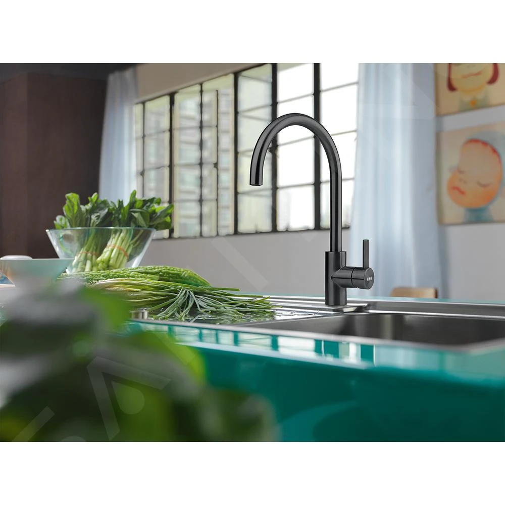 Franke Eos Neo - Miscelatore Da Lavello FC 0044.502, Nero 115.0613.590 5 Franke Eos Neo - Miscelatore Da Lavello FC 0044.502, Nero 115.0613.590 - immagine 3