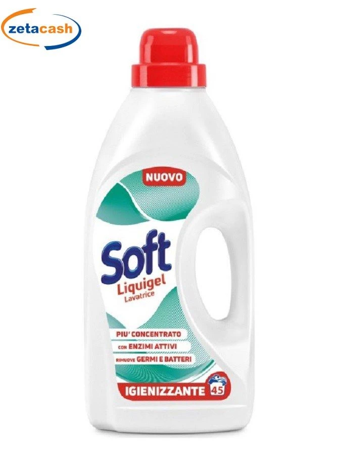 DETERSIVO LIQUIDO IGIENIZZANTE SOFT 2250 ML 3 DETERSIVO LIQUIDO IGIENIZZANTE SOFT 2250 ML