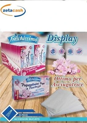 FOGLI FRESCHISSIMO ASCIUGATRICE CILIEGIO 25 PEZZI 3 FOGLI FRESCHISSIMO ASCIUGATRICE CILIEGIO 25 PEZZI