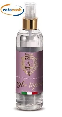 SPRAY PER AMBIENTI E TESSUTI GIGLIO TIGRATO 250 ML 3 SPRAY PER AMBIENTI E TESSUTI GIGLIO TIGRATO 250 ML