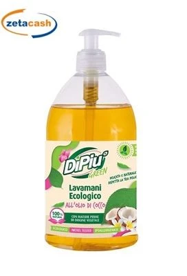 SAPONE LAVAMANI ECOLOGICO OLIO DI COCCO 500 ML 3 SAPONE LAVAMANI ECOLOGICO OLIO DI COCCO 500 ML