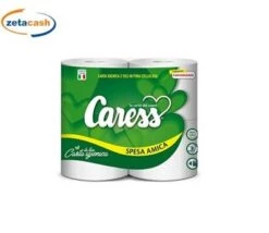 CARTA IGIENICA CARESS CONF 4 ROTOLI 2 VELI