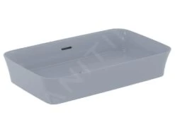 Ideal Standard Ipalyss - Lavabo Da Appoggio, 650x400 Mm, Con Troppopieno, Powder E1887X8