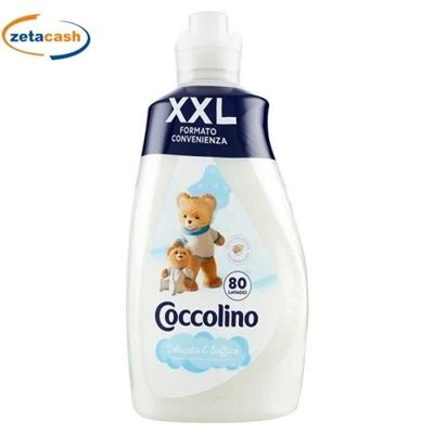 AMMORBIDENTE CONCENTRATO COCCOLINO DELICATO 80 LAVAGGI 2LT 3 AMMORBIDENTE CONCENTRATO COCCOLINO DELICATO 80 LAVAGGI 2LT