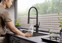 Blanco Catris S - Miscelatore Da Lavello, Con Braccio Di Erogazione Flessibile E Funzione Di Filtraggio, Nero Opaco 526707 -Casa Arredamento Negozio 88c05bbb942fd4fd3fd299c9