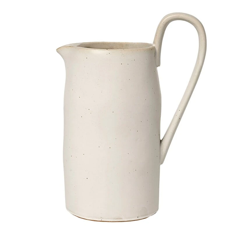 Ferm LIVING Caraffa Flow, Bianco Naturale 3 Ferm LIVING Caraffa Flow, Bianco Naturale