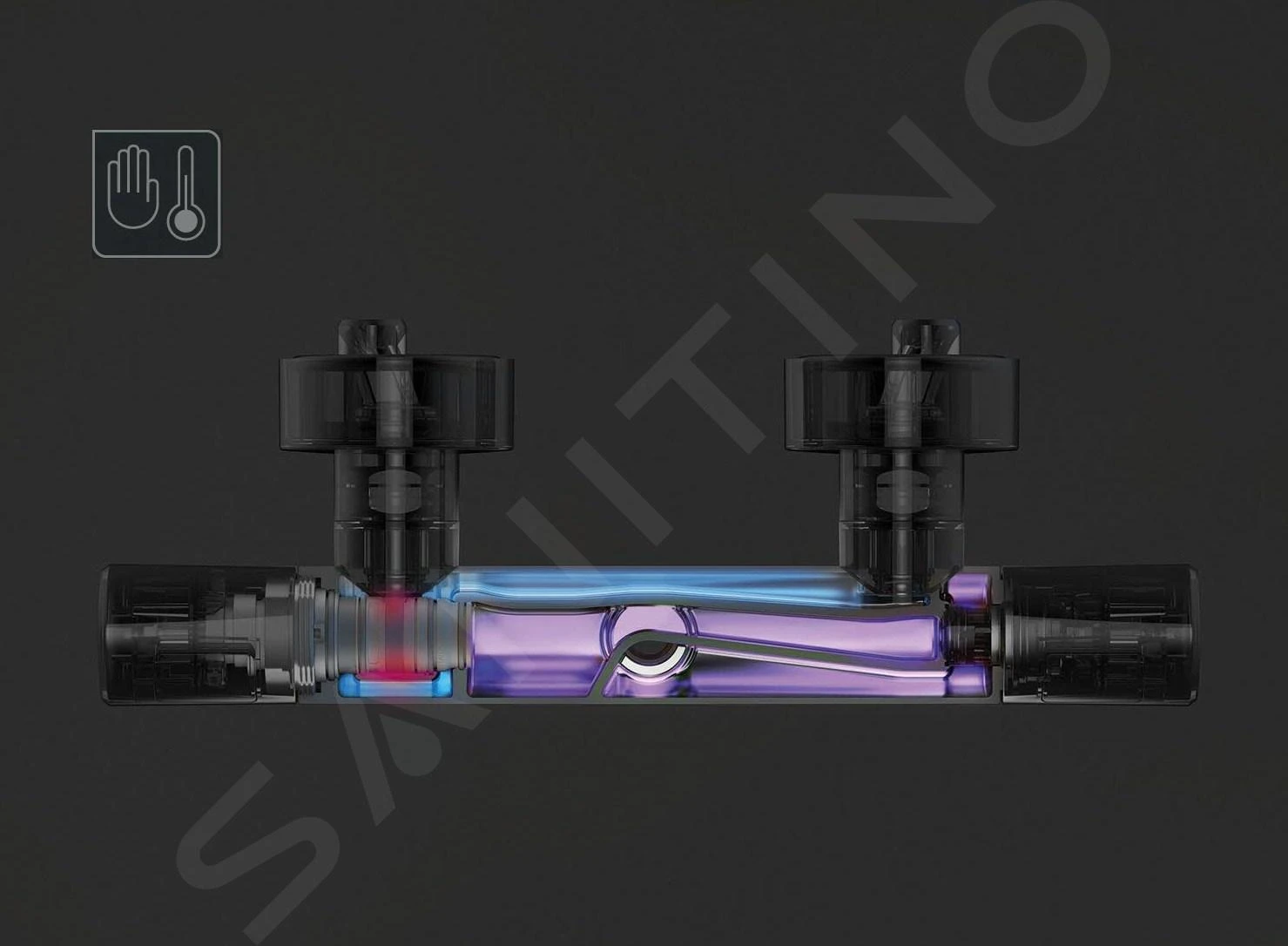 Ideal Standard Conca Tap - Miscelatore Da Lavabo, Magnetic Grey BC754A5 6 Ideal Standard Conca Tap - Miscelatore Da Lavabo, Magnetic Grey BC754A5 - immagine 4