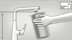 Hansgrohe Aqittura M91 - Miscelatore Da Lavello, Con Bocca Di Erogazione Estraibile E Funzione Di Filtraggio, Cromo 76801000 14 Hansgrohe Aqittura M91 - Miscelatore Da Lavello, Con Bocca Di Erogazione Estraibile E Funzione Di Filtraggio, Cromo 76801000 -Casa Arredamento Negozio PHOTO 8