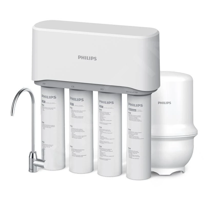 Philips Filtraggio - Set Rubinetto Per Lavello Con Funzione Di Filtraggio, Cromo AUT3268/10 3 Philips Filtraggio - Set Rubinetto Per Lavello Con Funzione Di Filtraggio, Cromo AUT3268/10