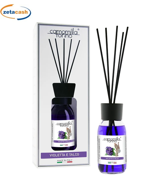 DIFFUSORE PER AMBIENTE VIOLETTA E TALCO 125 ML 3 DIFFUSORE PER AMBIENTE VIOLETTA E TALCO 125 ML